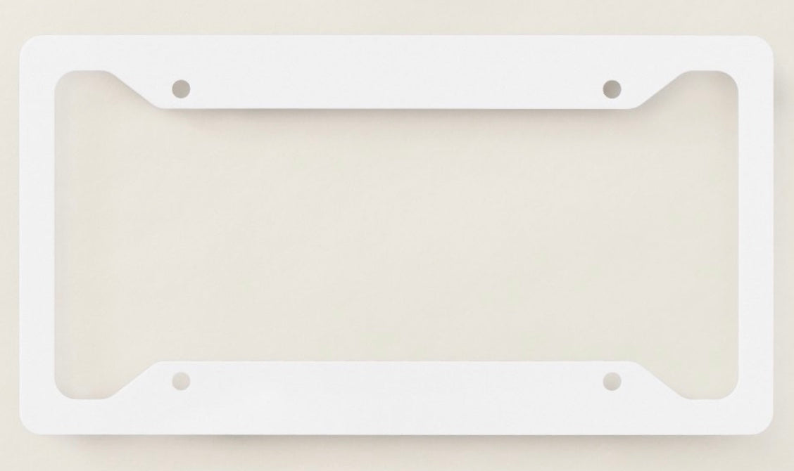 License Plate Frames Wide