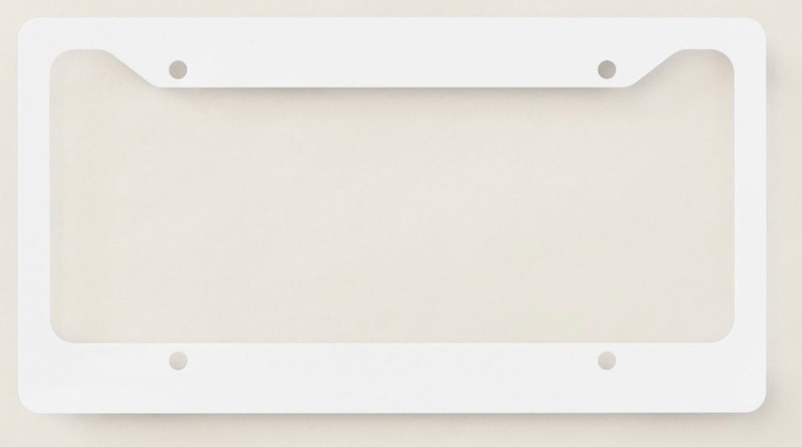 License Plate Frames Medium
