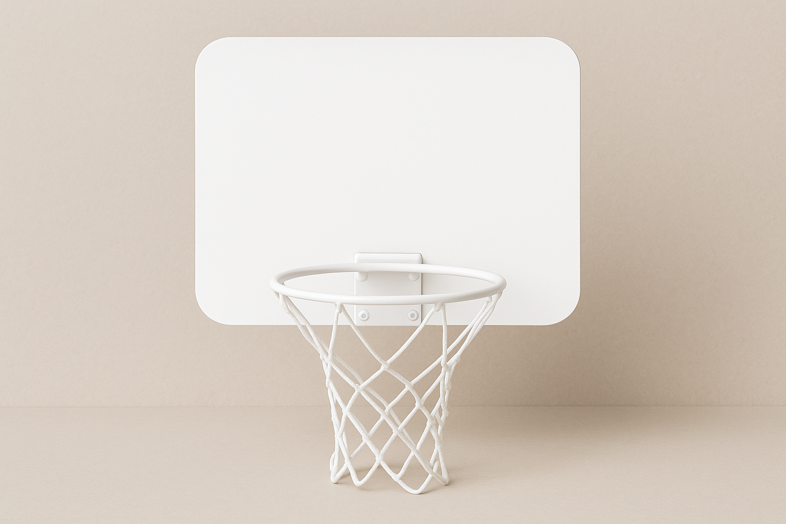 blank sublimation mini basketball hoop